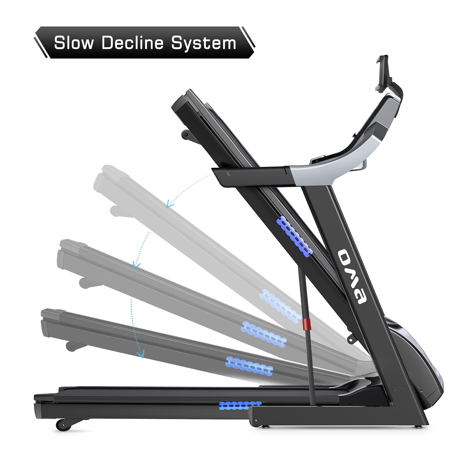 OMA Treadmill 5925CAI - 3.0 HP, 15% Incline, 300 LBS